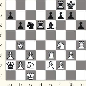 A simple example of how you can use decoying. In this example Black is sacrificeing the queen in order to perform checkmate with the rook